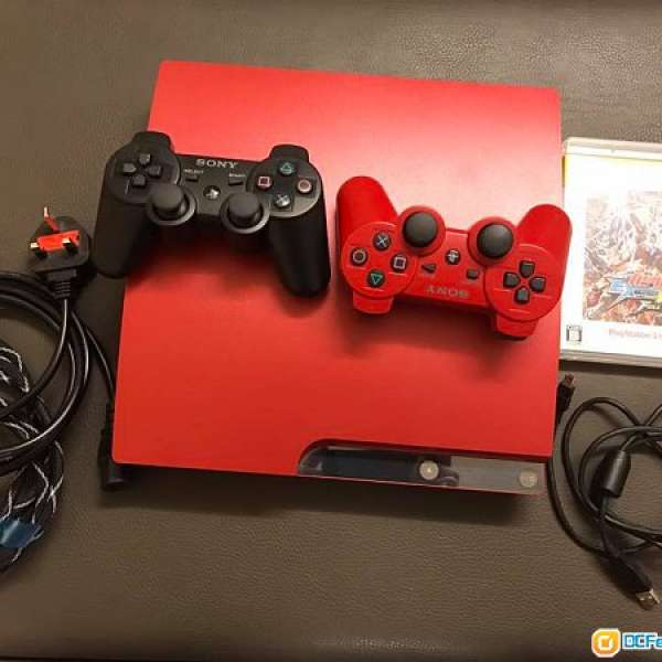 FAST TRADE【PS3 Slim】 + GVGFB+2 controller+HDMI cable+charger+USB cable