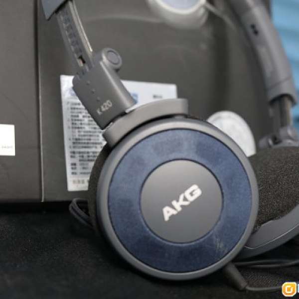 AKG K420 headphone 只開盒