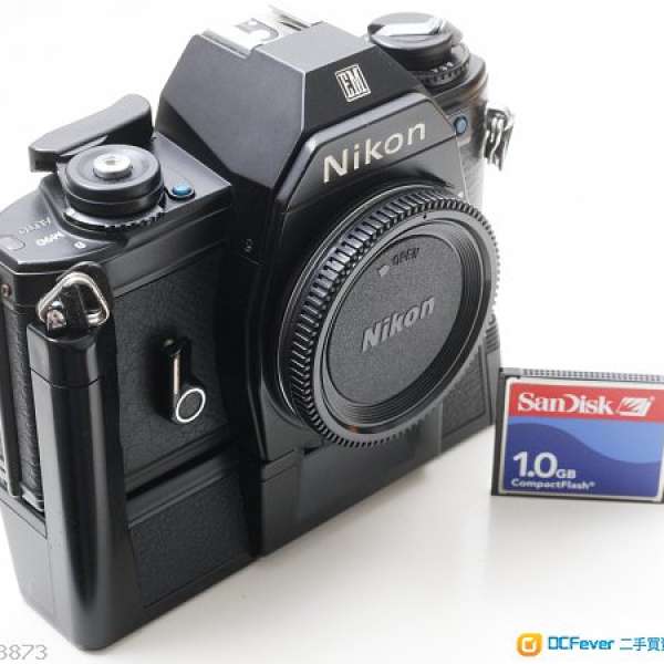 Nikon EM 產自1979年藝康最輕巧菲林机  易用、準確、(全機超新淨) Nikon手動鏡絕配...