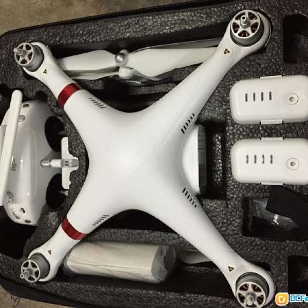 95% new DJI P3A Phantom3 advanced 2 電套裝 $3600