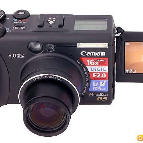 經典Canon PowerShot G5 80%新  100%WORK