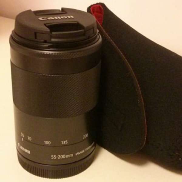 99%新Canon EF-M 55-200mm 水KIT LENS