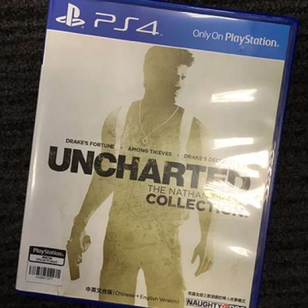 PS4 game Uncharted 1-3 Collection 中英文合版