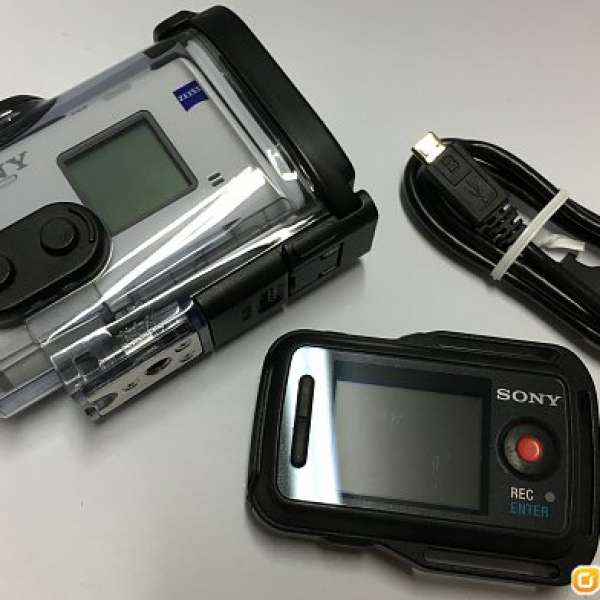 SONY FDR-X1000V ACTION CAM + LVR2 REMOTE 有盒