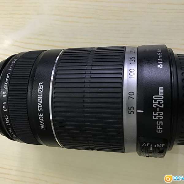 Canon Lens EF-S 55-250mm F4-5.6 IS