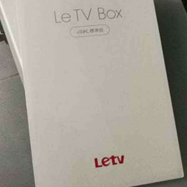 全新未開封 LeTV Box 樂視盒子 4K 標準版 連 VlP12 個月(未啟用)