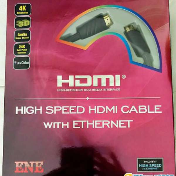 ENE HDMI CABLE 4K RESOLUTION