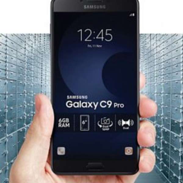 全新Samsung Galaxy C9 Pro 黑色CSL 行機
