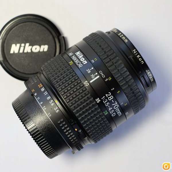Nikon Nikkor AF Zoom Lens 28-70mm F3.5-4.5 D Marco 98% New
