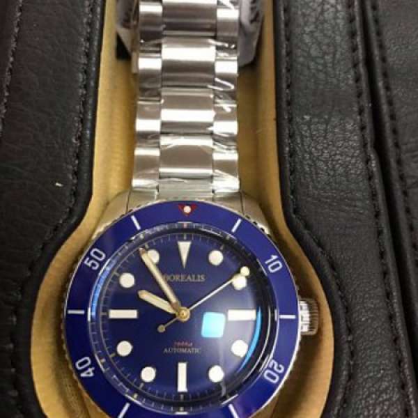 斷貨款 全新藍色 Borealis Bull Shark 2000m 深潛陶瓷圈 BGW9 lume 藍夜光 手錶