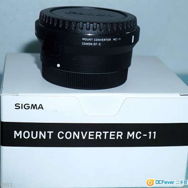 Sigma MC11 FE converter EF E mount