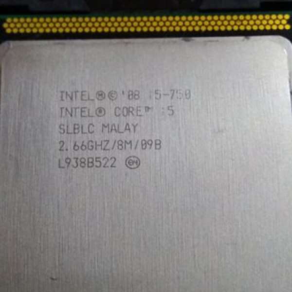 Intel Core-i5-750 2.66GHz