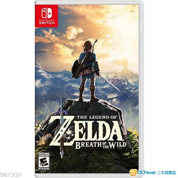 99% new Nintendo Switch Zelda薩爾達傳說(普通版)