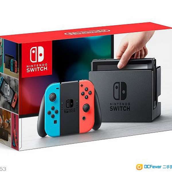 [紅藍色] Nintendo Switch 任天堂 主機 歐洲水貨
