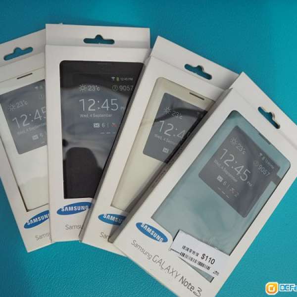 全新,未拆封 Samsung 三星 Galaxy Note 3 III 原裝智能套 S View Cover