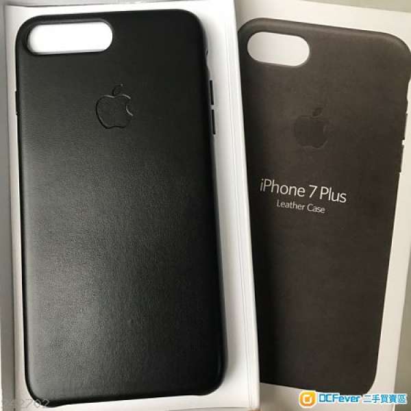 全新 iPhone 7 Plus 黑色皮套 Black Leather Case IP7+ iPhone 7+