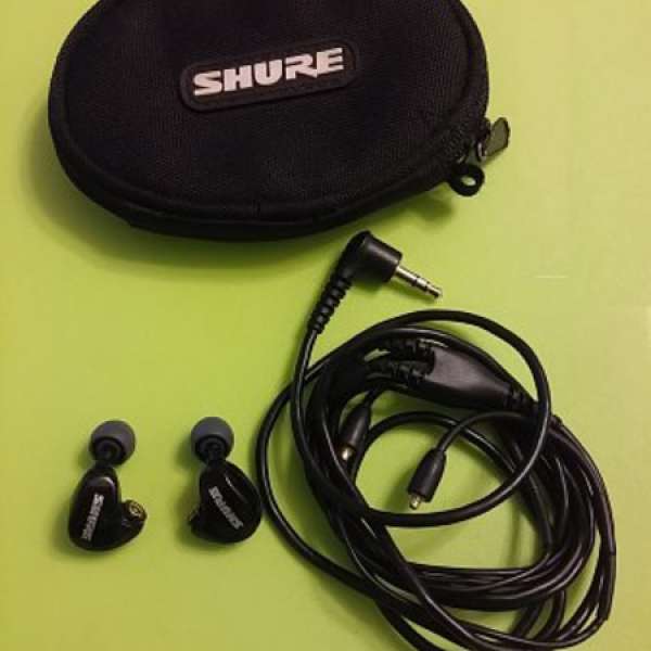 Shure  315 95% new 黑色 只有耳機, 全新原裝線, 耳機袋, 有興趣可以215 加錢或Gre...