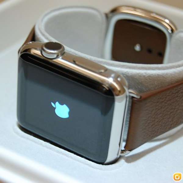 Apple Watch 38mm一代 不鏽鋼皮帶磁吸扣