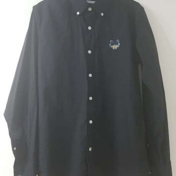 95% new size S Kenzo black Tiger shirt