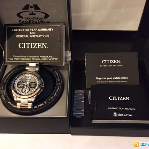 Citizen CC9010-74A Satellite Wave-Air Limited Edition Made in JP Seiko