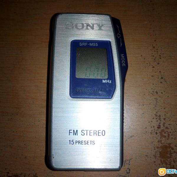 SONY SRF M55 數字收音機