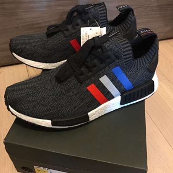 adidas Tricolor NMD Black 黑色 UK 9.5 US 10