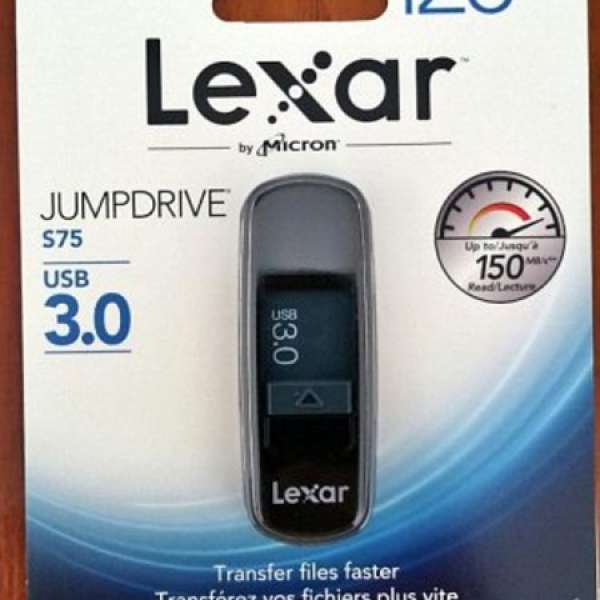 全新未開封 Lexar 128GB USB3.0 手指