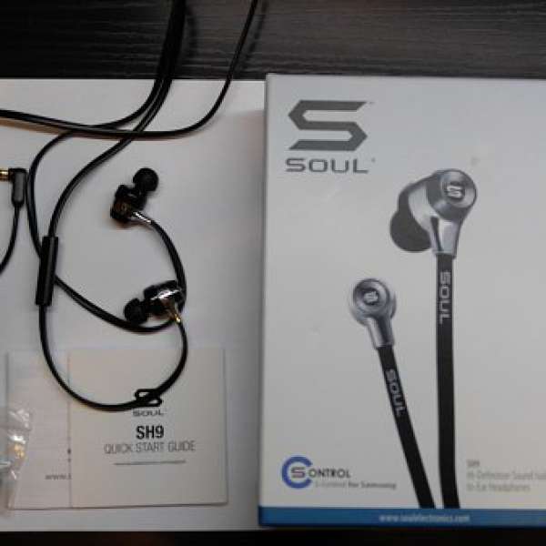 95新 SOUL SH9 Android線控入耳式耳機