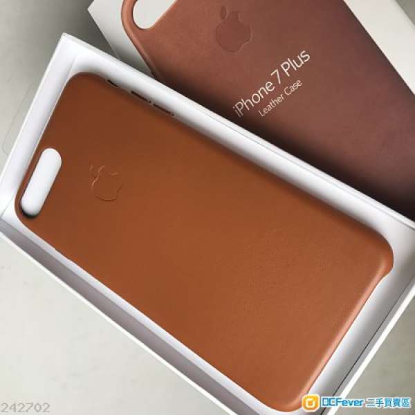 全新 iPhone 7 Plus 啡色皮套 Brown Leather Case IP7+ iPhone 7+