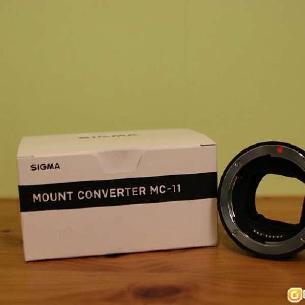 Sigma Mount Converter MC-11 CANON EF to Sony FE