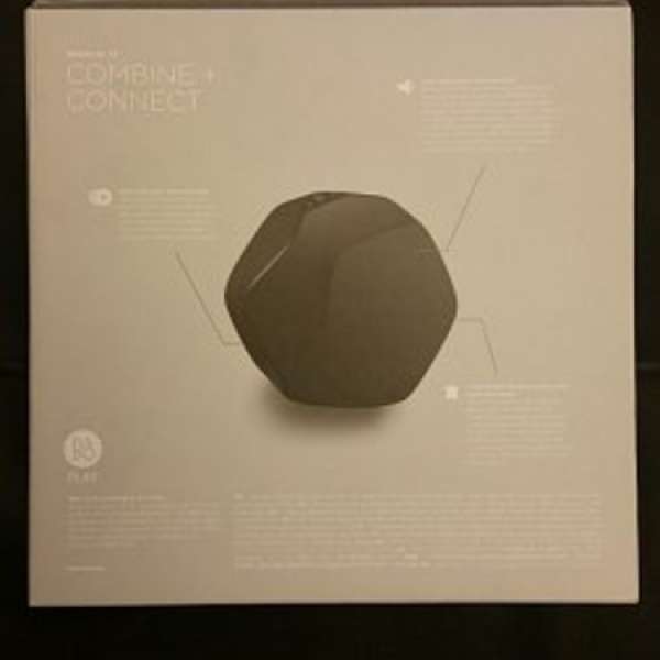 公司抽獎禮物, 全新未開大割價, 高端B&O BEOPLAY S3 BLACK SPEAKER