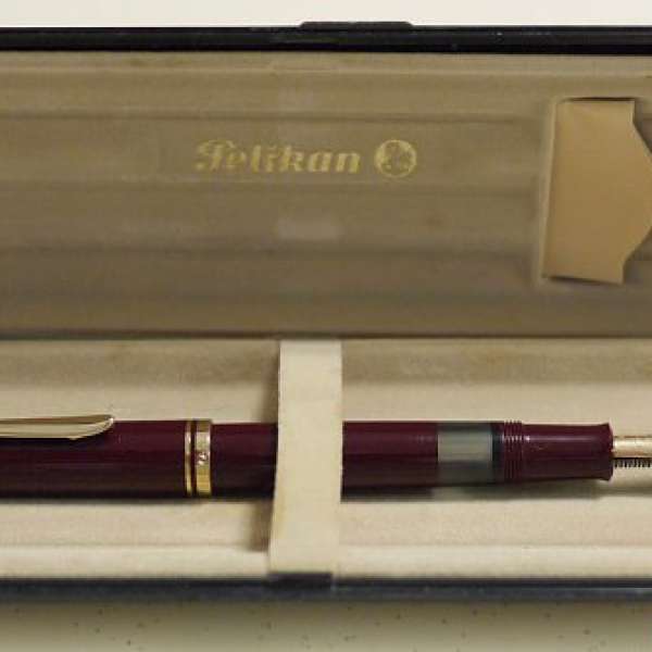 百利勤Pelikan M250墨水筆14k金咀-收藏品