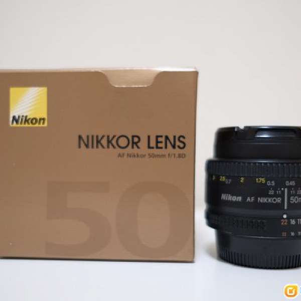 Nikon AF NIKKOR 50mm f/1.8 D