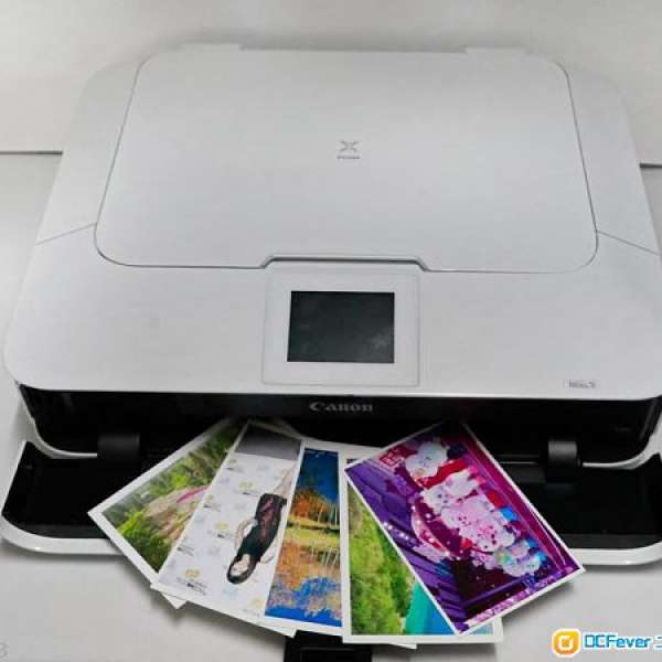 合迷你公司可印CD 9成新高級6色墨盒canon MG 6370 Scan printer <經App直接印相>WIF