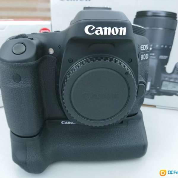 Canon 80D Body + BG-E14 直度