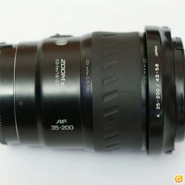 Minolta AF35-200 4.5-5.6 Zoom xi (Sony Mount) 85% New