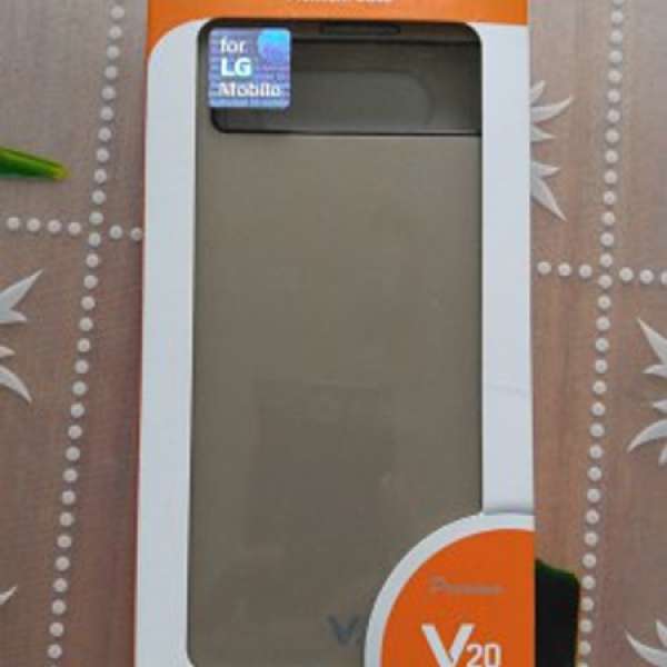 LG V20 smart cover原廠手機套(金色)