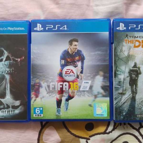 Overwatch, Until Dawn, Division, Fifa 16