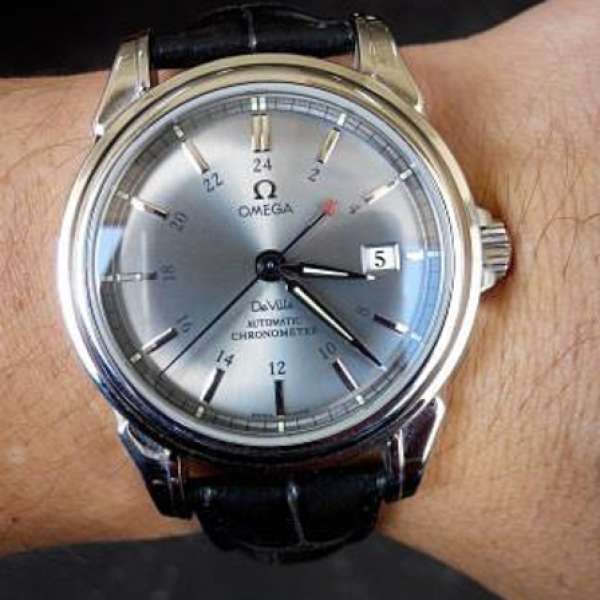Omega Deville GMT Co-Axial
