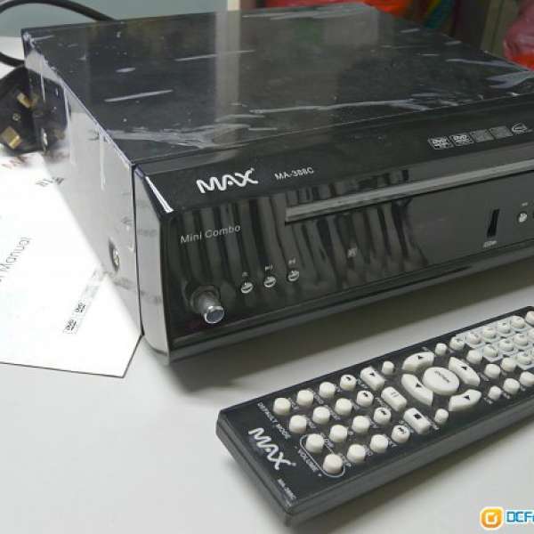 MAX  MA388C  FM/CD/DVD Receiver (USB in)