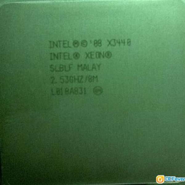 Intel Xeon X3440 LGA1156 四核心 八線程