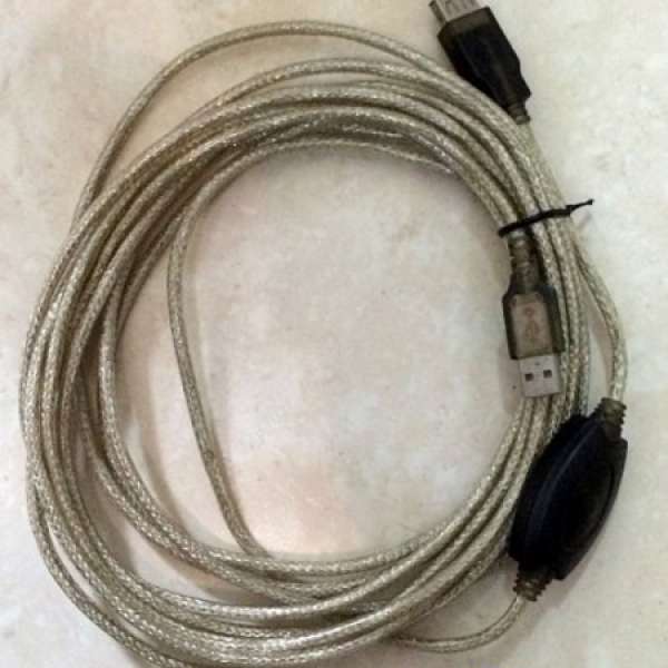 USB 2.0 active extension cable 主動式延長線 5m