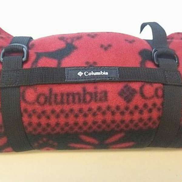100% new Columbia omni-heat 保溫材料絨面印花毯