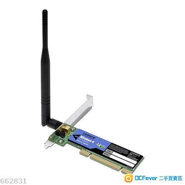 LINKSYS WMP54G PCI WiFi Adapter