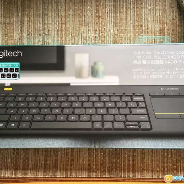 100% 全新未開箱 Logitech Wireless Keyboard k400 Plus