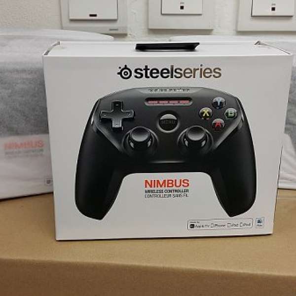 NEW-SteelSeries Nimbus 無線遊戲控制器 Apple TV 原價$428 特價380 最後1套