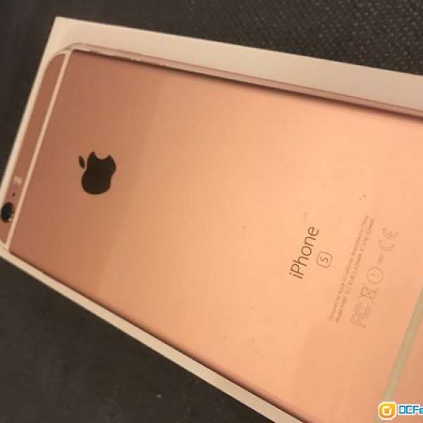 九成新iphone 6s plus 128gb 玫瑰金