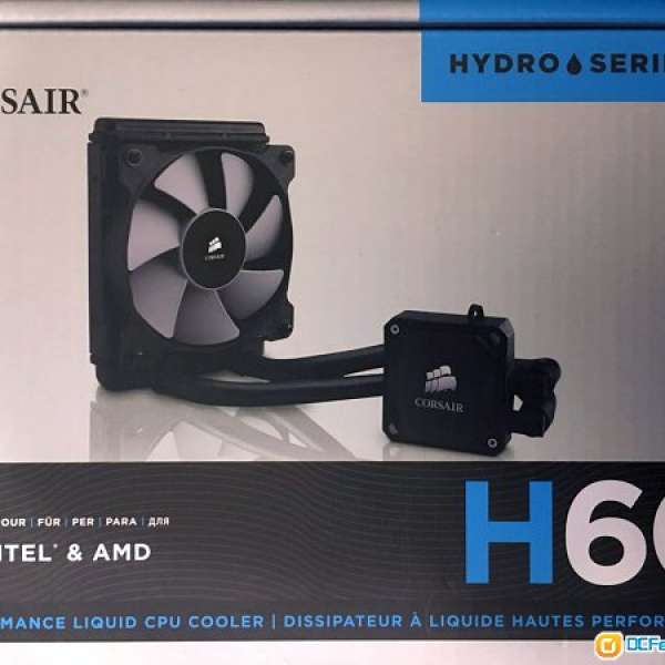 Corsair H60 CPU AIO liquid cooler (not H110 H100)