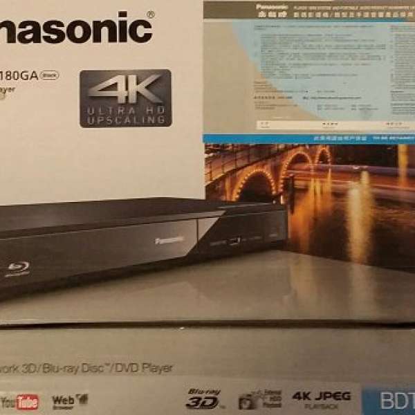 Panasonic 4K 倍線3D 藍光碟機