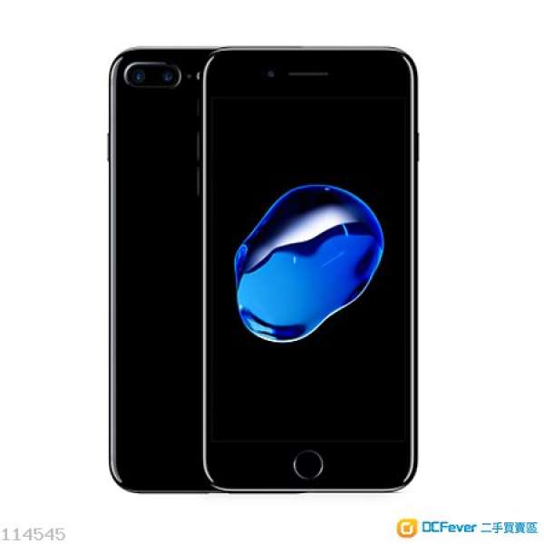 iPhone 7 Plus 亮黑色 jet black 128GB 全新港行，有單未開封